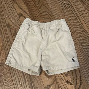 Ralph Lauren Polo Boys 12month light khaki shorts